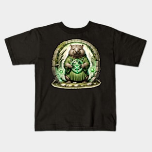 Wombat Mage Kids T-Shirt